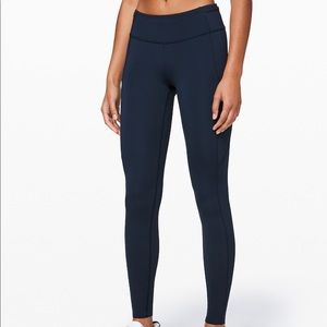 Lululemon Fast and Free 7/8 - Navy